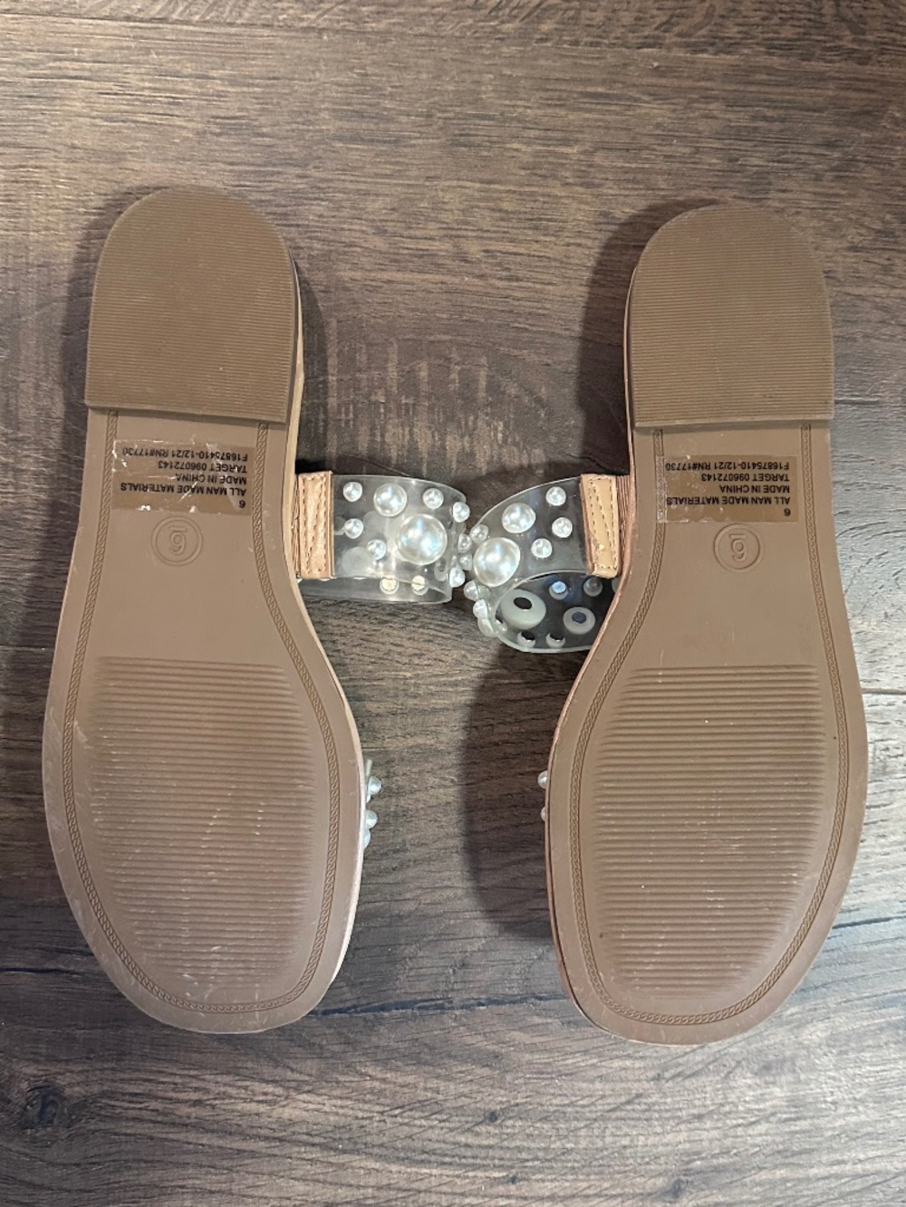 A New Day Pearl Sandals - Picture 2 of 2